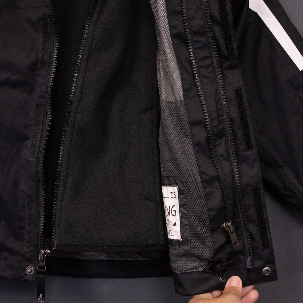 Boys The North Face Nimbo Triclimate black 3n1 jacket-XS - Picture 2 of 4